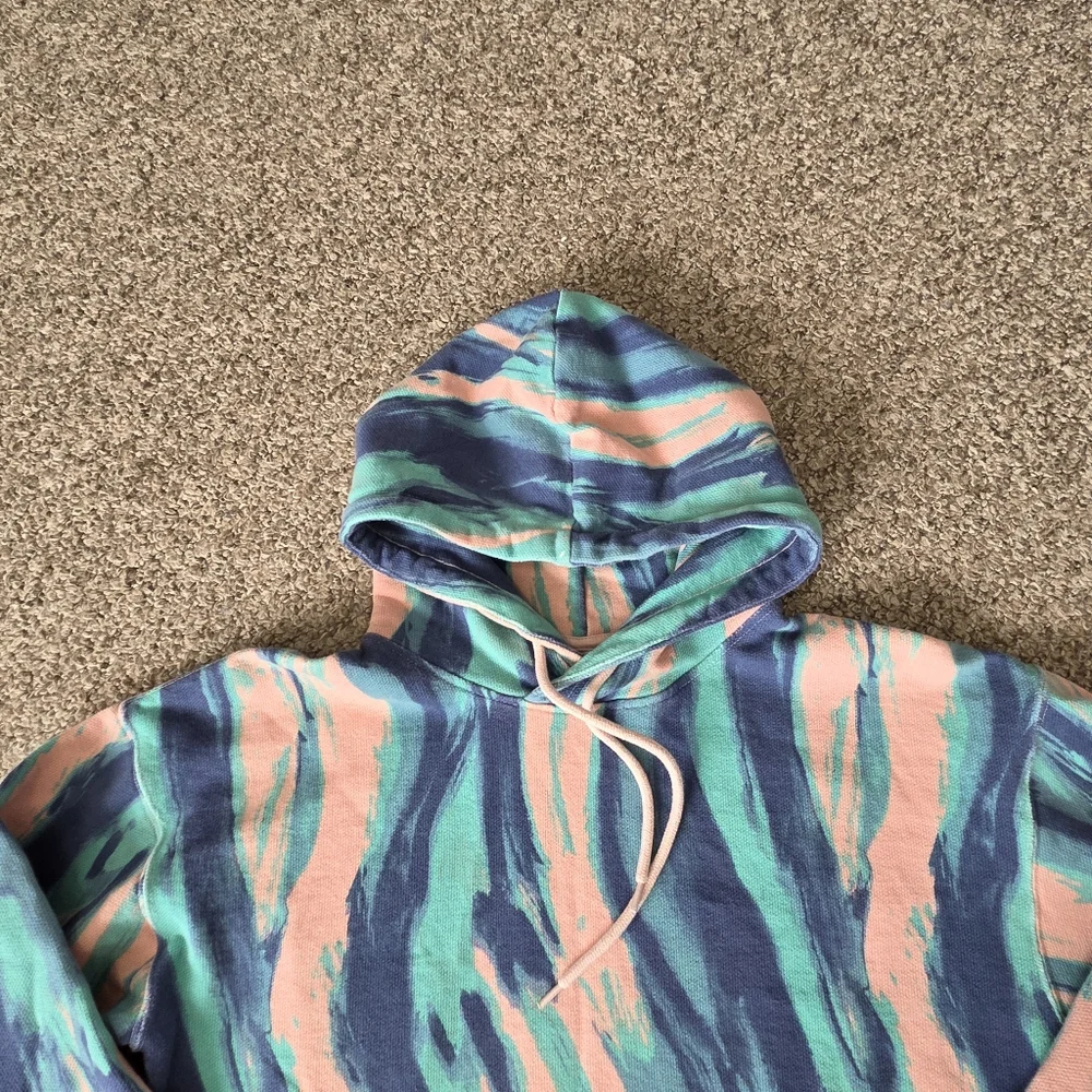 adidas originals R.Y.V. Marbled Paint Pastel AOP Hoodie Sweatshirt Men's‎ Small